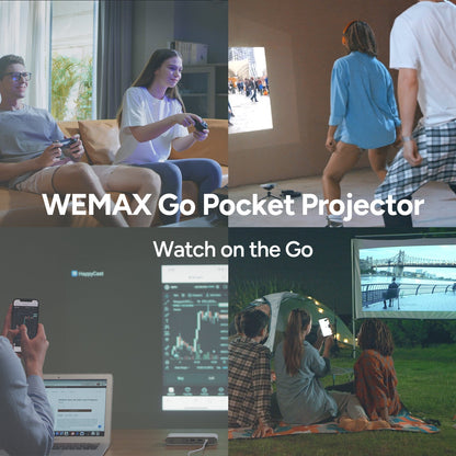 Wemax Go Ultra-Portable ALPD  TI DLP 1080P Supported Laser Projector
